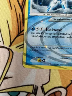 Pokemon TCG Arceus AR4 Holo Rare 90 HP Basic English Arceus Set Card - Image 4