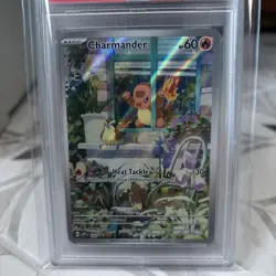 2023 Pokemon Svp En-sv Black Star ETB Promo 044 Charmander Obsidian Flames PSA 9 - Image 2