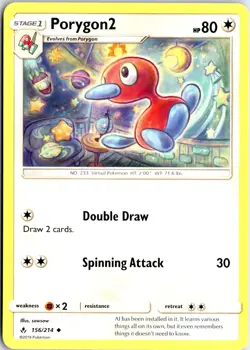 Porygon2 156 UC Unbroken Bonds Pokemon NM/M - Image 1