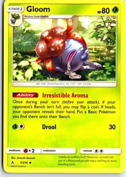 Gloom 7 UC Unbroken Bonds Pokemon NM/M - Image 1