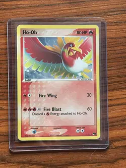 Ho-Oh 1/17 Holo Rare POP Series 5 Pokemon Card - Image 1