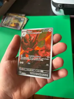 Scizor 205/197 Sv03: Obsidian Flames Holo Pokemon Card Full Art - Image 2
