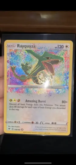 Rayquaza - 138/185 - Vivid Voltage - Amazing Rare - Mint Condition - Image 1