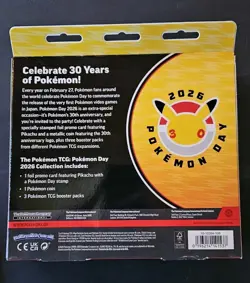 Pokemon TCG Pokemon Day 2026 Anniversary Box, Pikachu Promo & Booster Packs - Image 3