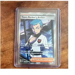 Pokemon Team Rocket's Archer 223/182 Destined Rivals Ultra Rare Full Art Holo E… - Image 1