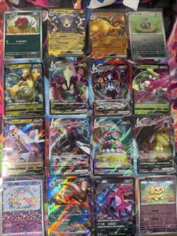 Pokemon 16 Card Lot nm V Max Mega Amazing Ex HOLO Rare Hits Only D72 - Image 1