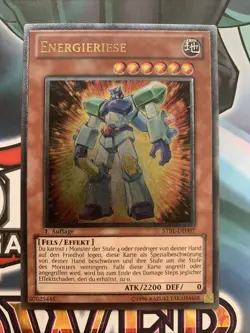 Yu-Gi-Oh Energieriese STBL-DE007 Ultimate Rare 1. Auflage Deutsch Ex - Image 1