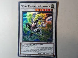 YuGiOh Wind Pegasus @Ignister Super Rare 1st Ediion IGAS-EN042 VLP - Image 1