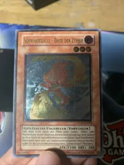 Yu-Gi-Oh Schwarzflugel - Brise der Zephir TSHD-DE003 Ultimate Rare - Image 1