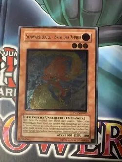 Yu-Gi-Oh Schwarzflugel - Brise der Zephir TSHD-DE003 Ultimate Rare - Image 4