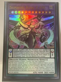 Yu-Gi-Oh Supreme King Z-ARC Asien-Englisch OCG Ultra Rare - Image 1