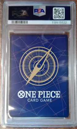 2024 One Piece OP08 Silvers Rayleigh SEC PSA 10 GEM MT 5522 - Image 2