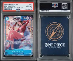 PSA 10 One Piece Chinese 2nd Anniversary JP Boa Hancock OP07-051 Hidden Alt Art - Image 3