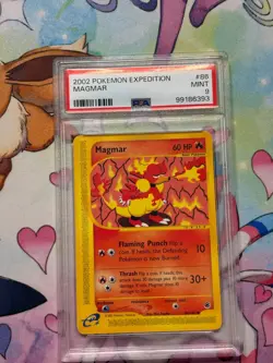 2002 pokemon expedition magmar psa 9 - Image 1