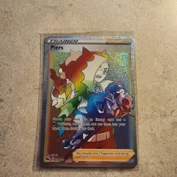 Piers 078/073 Champions Path NM Secret Rainbow Rare Full Art Pokemon Card - Image 1