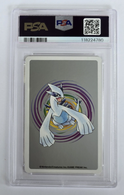 2000 Japanese Pokemon Mr. Mime 8 of Hearts #122 Silver Playing Card PSA 10 Gem - Image 2
