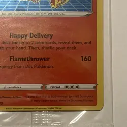 Pokemon TCG Special Delivery Charizard Promo Card SWSH075 Holo Sealed - Image 4