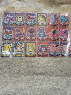 TOPPS POKEMON TV EDITION SERIES 1----COMPLETE 90 CARDS - Image 3