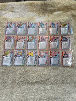 TOPPS POKEMON TV EDITION SERIES 1----COMPLETE 90 CARDS - Image 4