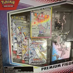 2 Sealed Pokemon Prismatic Evolutions Espeon Umbreon Premium Figure Boxes - Image 2