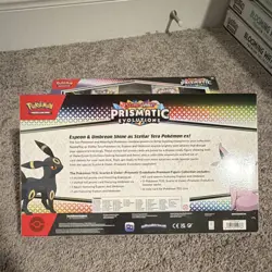 2 Sealed Pokemon Prismatic Evolutions Espeon Umbreon Premium Figure Boxes - Image 4