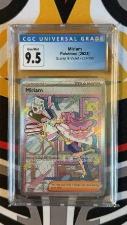 CGC GM 10 - Miriam 251/198 2023 Pokemon SV1 EN Special Illustration Rare - Image 1