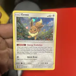 🔥Pokemon TCG - Eevee 101A/149 Alternate Art Promo Holofoil 2018 Sun & Moon - Image 1
