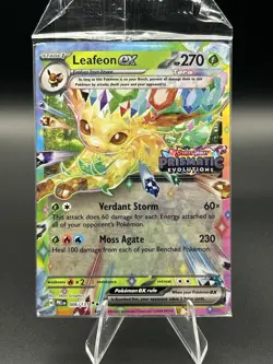 Leafeon EX 006/131 Double Rare STAMPED AND SEALED Pokemon TCG Prismatic NM - Image 1