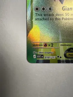 Mega Meganium ex 010/217 Double Rare Ascended Heroes Pokemon Holo Near Mint - Image 2