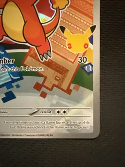 Charmander 038 Pokemon First Partner Illustration Collection Holo Full Art Holo - Image 4