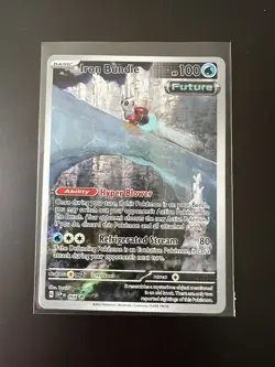 Pokemon TCG Iron Bundle SVP 066 Paradox Rift Black Star Promo - Image 1