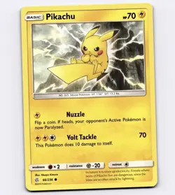 Pikachu 66/236 Sun & Moon Cosmic Eclipse 2019 Pokemon Naoyo Kimura - Image 1