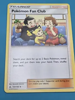 Pokemon Fan Club - 133/156 Uncommon 2018 English LP - Image 1