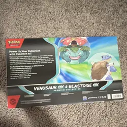 Pokemon TCG Venusaur ex Blastoise ex Premium Collection Box Sealed 2024 - Image 4