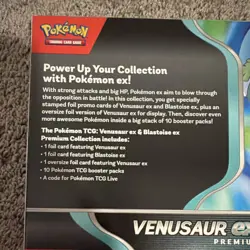 Pokemon TCG Venusaur ex Blastoise ex Premium Collection Box Sealed 2024 - Image 5