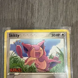 Skitty RARE Kraze Club Stamped UK EXCLUSIVE 64/92 Legend Maker 2006 MP Pokemon - Image 2
