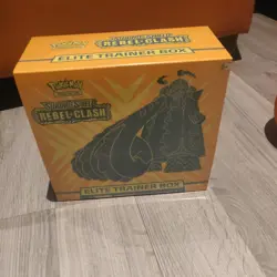 Sword and Shield Rebel Clash Elite Trainer Box Etb Brand New Sealed - Image 1