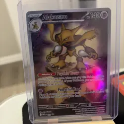 Pokemon TCG Alakazam Holo 009 Near Mint Promo Holo Mega Evolution - Image 1