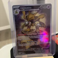 Pokemon TCG Alakazam Holo 009 Near Mint Promo Holo Mega Evolution - Image 2
