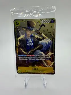 Sabo P-073 One Piece Promo Card Foil Sealed Tin Pack Vol.2 English - Image 1