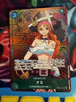 Nami OP02-036 SR Parallel Paramount War ONE PIECE Card Japanese - Image 1