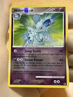 Nidorina 73/111 Reverse Holo Rising Rivals NM Pokemon Card - Image 1