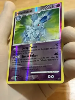 Nidorina 73/111 Reverse Holo Rising Rivals NM Pokemon Card - Image 2