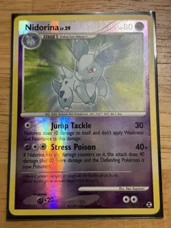 Nidorina 73/111 Reverse Holo Rising Rivals NM Pokemon Card - Image 5
