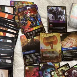 Riftbound Unleashed Bulk Lot 100+ Cards - Rares/Common/Uncommon Pyke Returned - Image 2