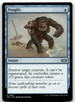 Pongify #160 MTG Tarkir Dragonstorm TDC NM X1 - Image 1