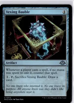 Vexing Bauble Modern Horizons 3 Foil NM U 0212 - Image 1