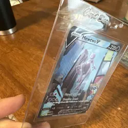 Pokemon TCG Mewtwo v Alt Art Full Art Holo Ultra Rare Card 072/078 Pokemon Go - Image 5