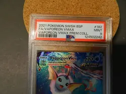 Vaporeon VMAX Pokemon SWSH182 SWSH: Sword & Shield Promo Cards PSA 9 - Image 3