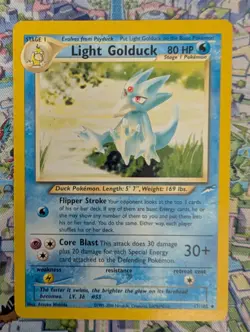 Light Golduck 47/105 Neo Destiny LP Vintage WOTC - Pokemon TCG - Image 1